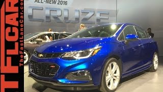 2016 Chevy Cruze World Debut: Bigger, More Powerful, and More Efficient