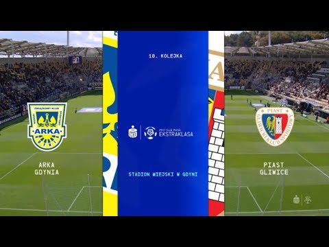 SKRÓT: Arka Gdynia vs Piast Gliwice | Ekstraklasa 10. Kolejka | 2019/20