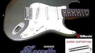 Video thumbnail for DiMarzio DP-218 Super Distortion S (Bridge) ... Gary Moore "Style" by Tiloy D'Alessio