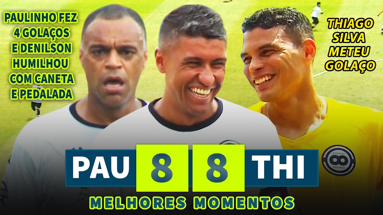 DESPEDIDA DE PAULINHO E 4 GOLAÇOS DO CRAQUE! DENILSON DEU SHOW COM CANETA DRIBLES E MUITA HUMILHAÇÃO