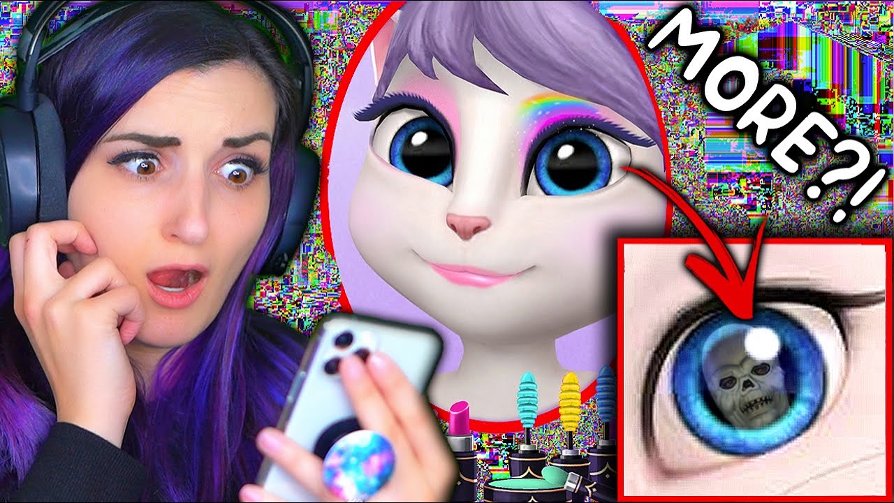 Testing ANOTHER Creepy Talking Angela App Theory *DO NOT DOWNLOAD*