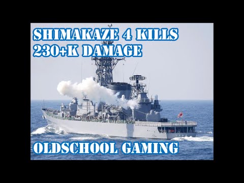 World of Warships - Shimakaze 4 kills 230k Damage