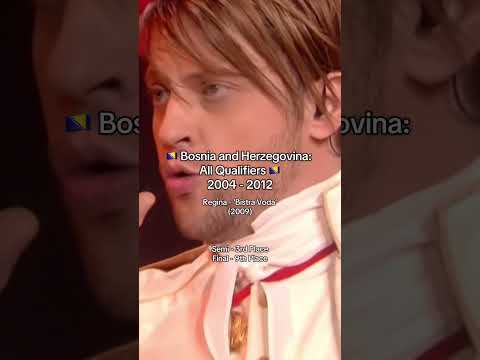 Bosnia & Herzegovina in #eurovision: All qualifiers 2004-2012 🇧🇦
