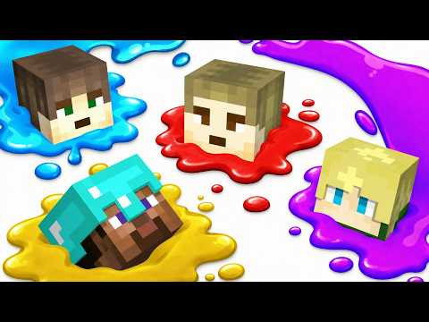 Minecraft Maar Het Is Een Kleur Oorlog!