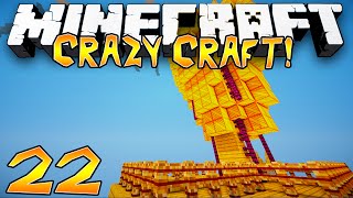"EPIC AIRSHIP MOD!" - Crazy Craft 2.1 (Minecraft Modded Survival) - #22