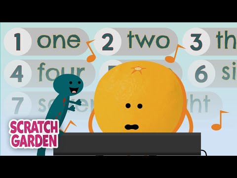 The Spelling the Numbers Song | Counting Songs | Scratch Garden