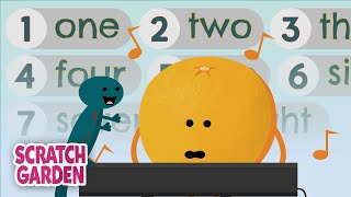 The Spelling the Numbers Song | Counting Songs | Scratch Garden