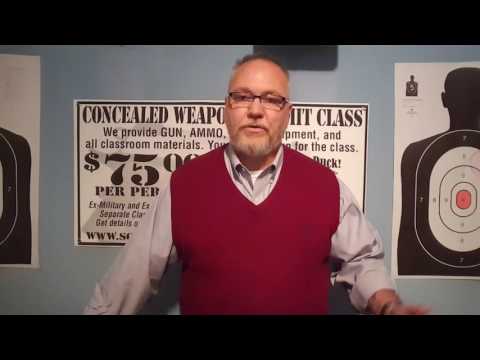 A Day in a Concealed Weapons Permit Class