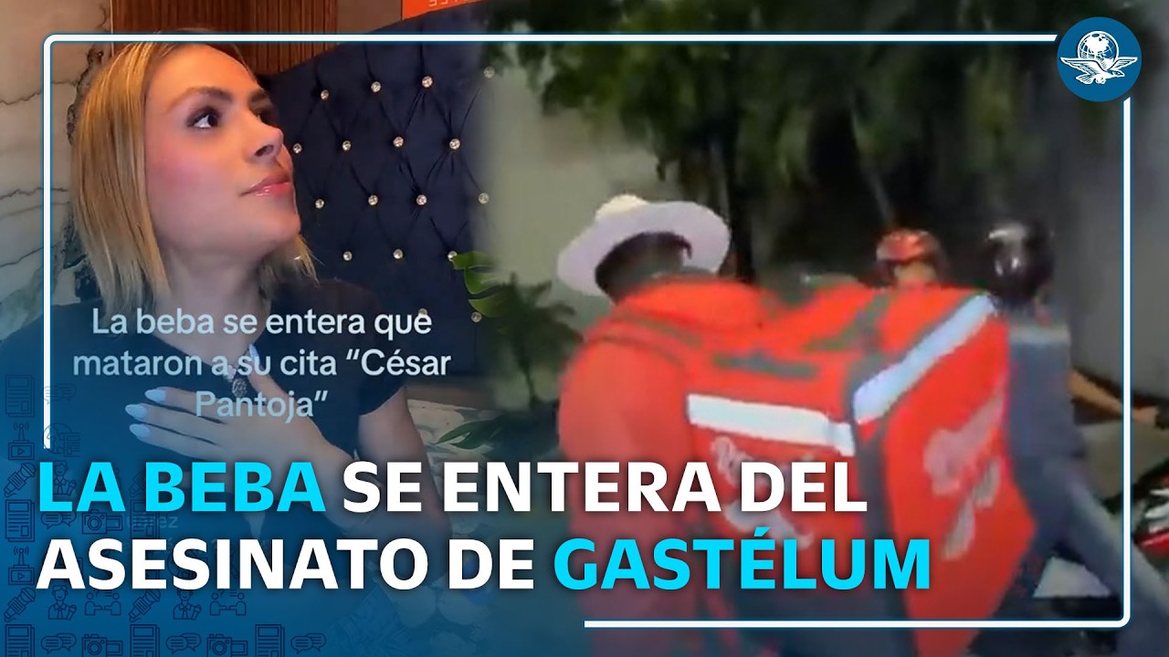 César Gastélum: la reacción de "La Beba" al conocer el asesinato en plena transmisión