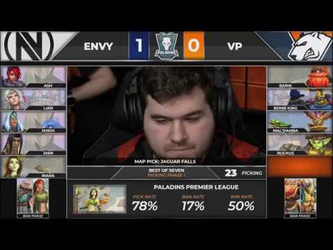 Paladins Draft analysis + quick match review | Virtus Pro vs Team Envy PPL week 3