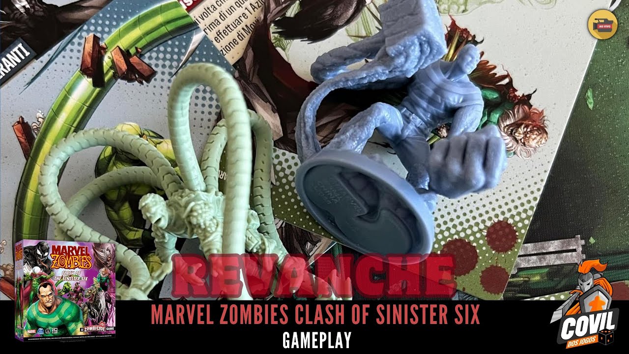 REVANCHE Marvel Zombies: Zombicide Competitivo - Gameplay