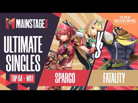 Sparg0 vs Fatality - SSBU Singles: Top 64 Winners Round 1 - Mainstage 2021 | Pyra vs Cpt Falcon