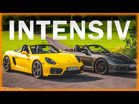 Porsche 718 GTS 4.0 vs. 981 GTS Review //  Warum diese Boxster etwas ganz Besonderes sind!
