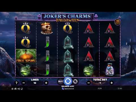 Joker's Charms Halloween – Video Gameplay