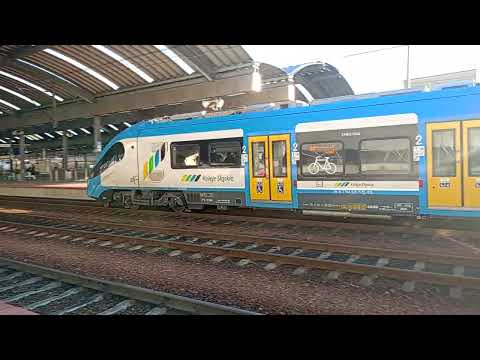 ODJAZD ZE STACJI KATOWICE 27WEb-004 JAKO KOLEJE ŚLĄSKIE ,,S1" RELACJI:DĄBROWA GÓR. ZĄBKOWICE-GLIWICE