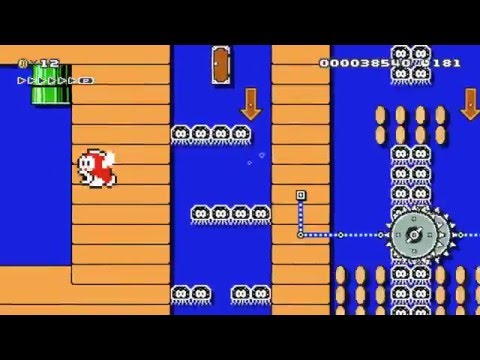 Cheep Cheep Ocean 2 by Jabari - SUPER MARIO MAKER - No Commentary 1AH