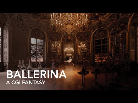 Ballerina: a CGI Fantasy + WIP Montage (C4D, Redshift, Houdini, CC & iClone Timelapse)