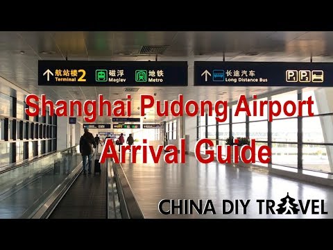 Guia de chegada ao aeroporto de Xangai Pudong