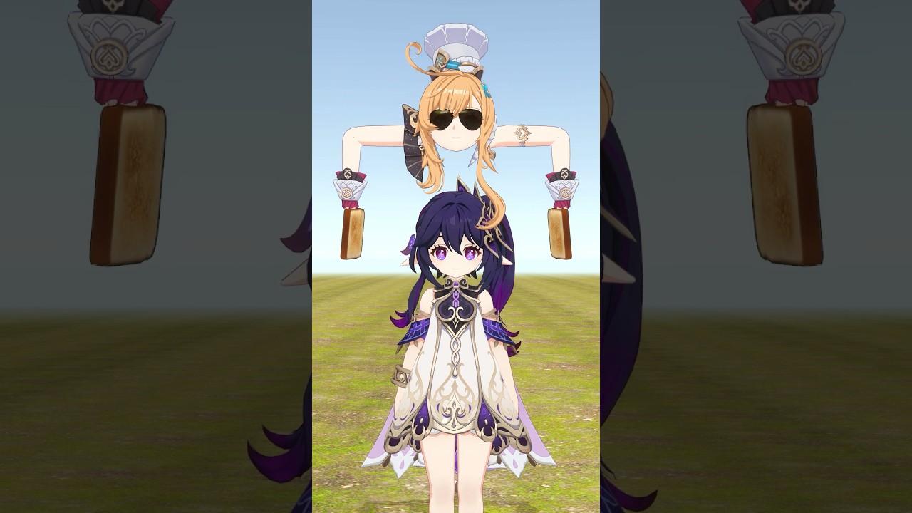 毒ナヒーダVSエスコフィエ #genshinimpact #原神#hoyocreators