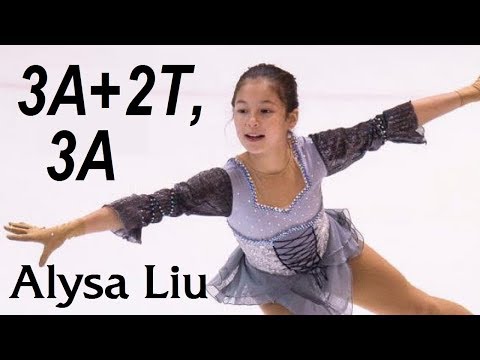Alysa LIU [13] - 3A+2T, 3A (FP, US Nats 2019)