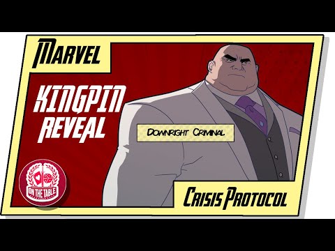 Kingpin Reveal for Marvel Crisis Protocol!