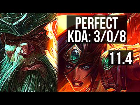 GANGPLANK vs SIVIR (MID) | 3/0/8, 1200+ games, 1.5M mastery | BR Master | v11.4