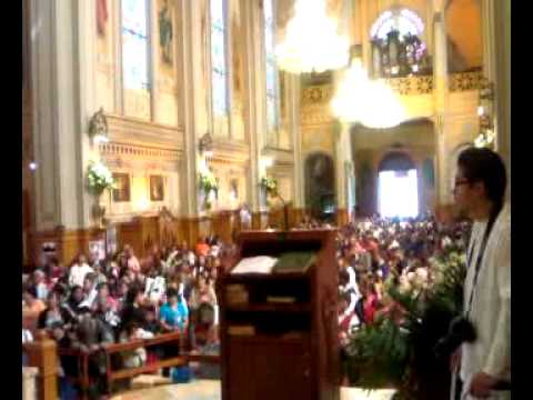 Misa del Beato Miguel Agustin Pro 2010.