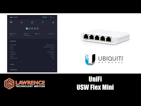 Šakotuvas UBIQUITI USW-Flex-Mini-3 jungiklis UniFi 5x RJ45 1000Mb/s 1x PoE 3 pakuotėse video