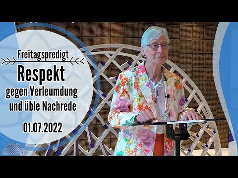 #Predigt: Respekt gegen Verleumdung und üble Nachrede [dt. Untertitel]