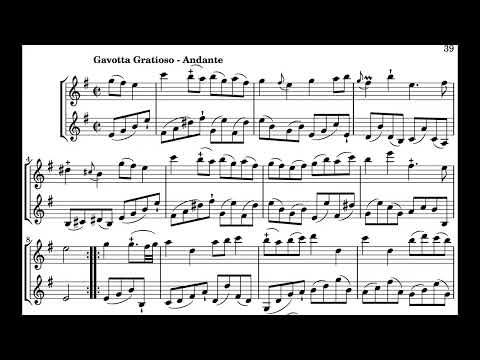 J. M. Leclair - Sonata for two violins in e minor op. 3 no. 5 - Score