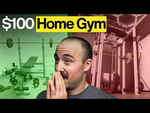 The $100 Budget Home Gym Guide (w/ 4 Different Setup Options!)