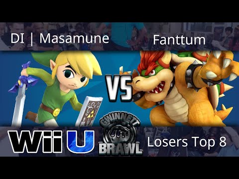 Gwinnett Brawl August 2017 - DI | Masamune (Toon Link) vs Fanttum (Bowser) - Smash 4 Losers Top 8