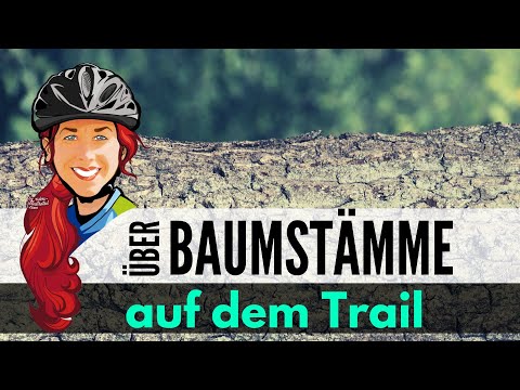 EASY way to overcome obstacles with your MTB/E-MTB | MTB riding technique obstacle training: tree...