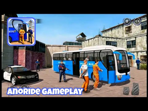 Offroad US Police Bus Driver Prisoner Transport | Best police Anoride Gameplay.