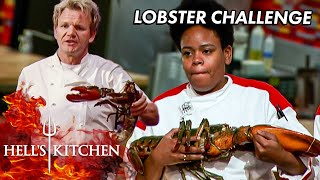 AMAZING And AWFUL Lobster Challenge Dishes On Hell's Kitchen