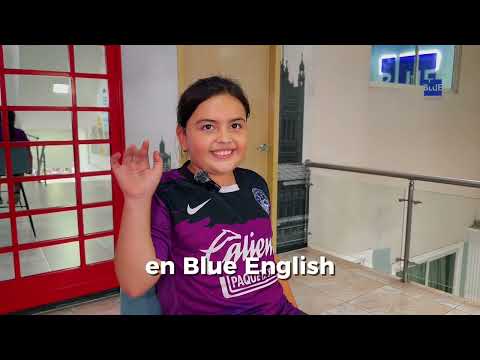 Blue English Club Kids
