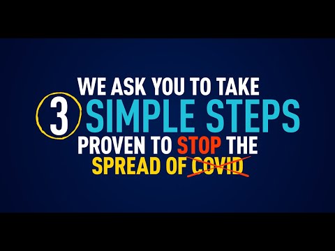 3 Simple Steps to Stop COVID