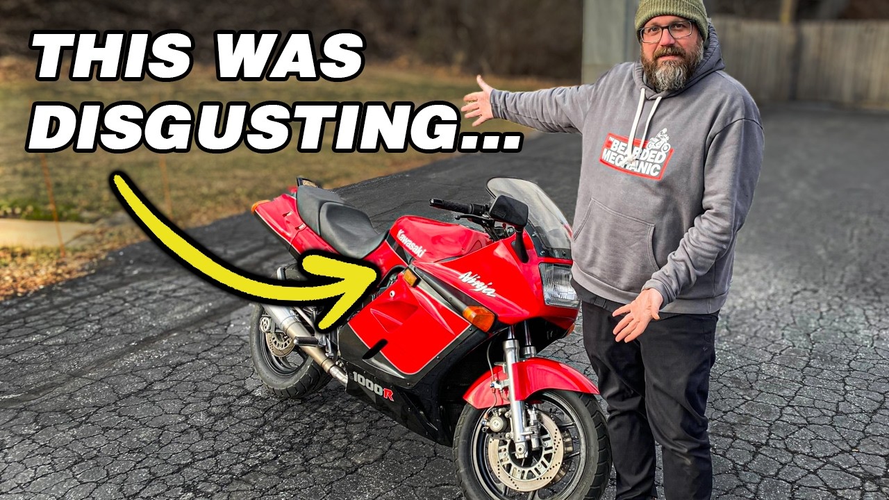 This Iconic Kawasaki Motorcycle Hasn't Run in Over 20 Years!