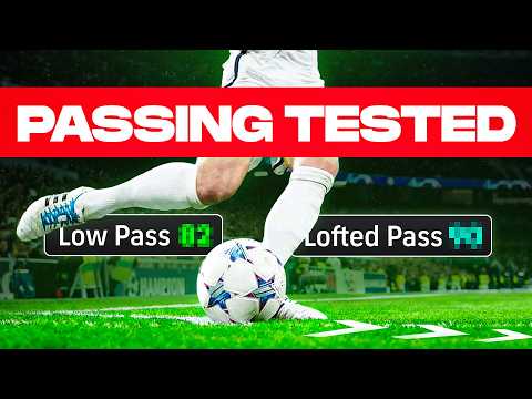 I TESTED Passing Stats in eFootball