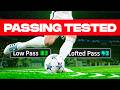 I TESTED Passing Stats In EFootball