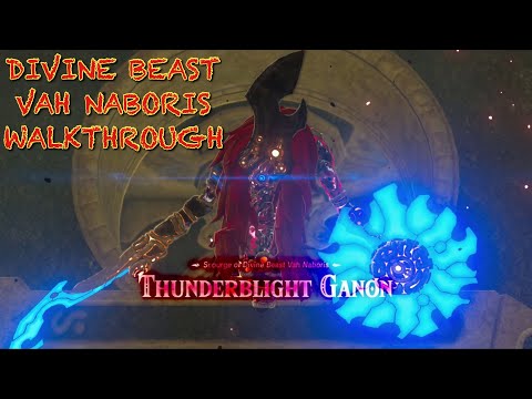 Divine Beast Vah Naboris | ThunderBlight Ganon | Zelda Breath of the Wild