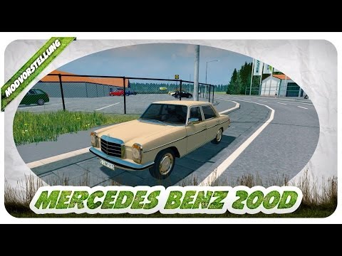 Mercedes Benz 200D Mod für Landwirtschafts Simulator 2013