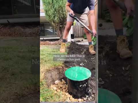 UnderGround Downspout - How to Install