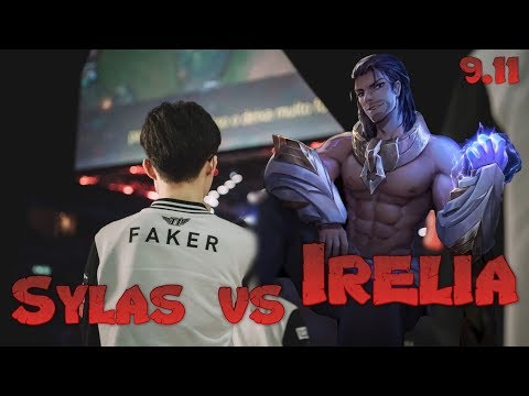 Faker - Sylas vs Irelia Mid - LoL Season 9 KR Ranked | League Of Legends