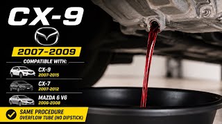 Mazda CX-9 Transmission Fluid Change & Level Check (2007–2009) | Easy DIY