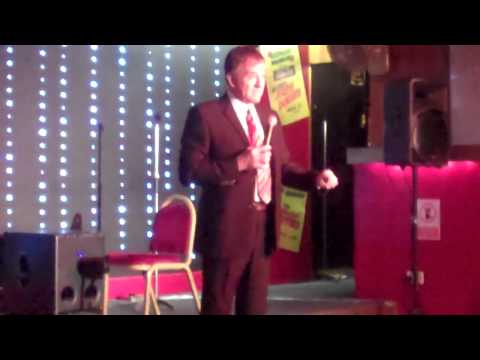 Duncan "chase me" Norvelle at Bernard Manning's Embassy club.