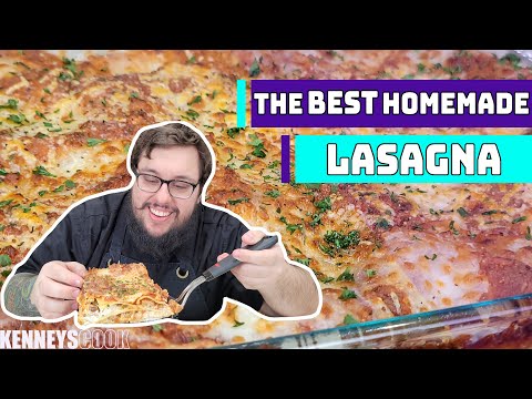 the SECRET to making the BEST LASAGNA AT HOME | Easy...