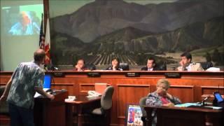 preview picture of video 'Fillmore City Council Meeting July 10, 2012'