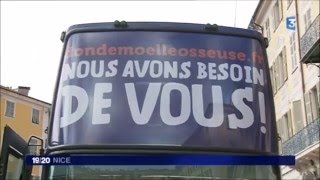 France 3 - Don de moelle osseuse, les spécialiste du CHU de Nice vous expliquent