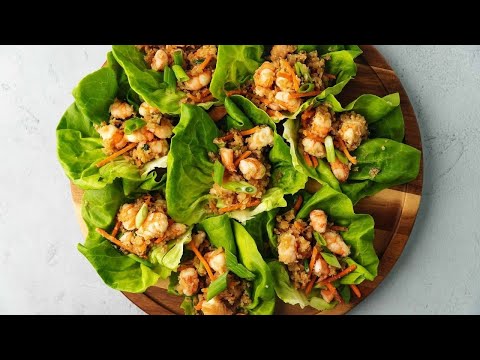 Keto Shrimp Lettuce Wraps